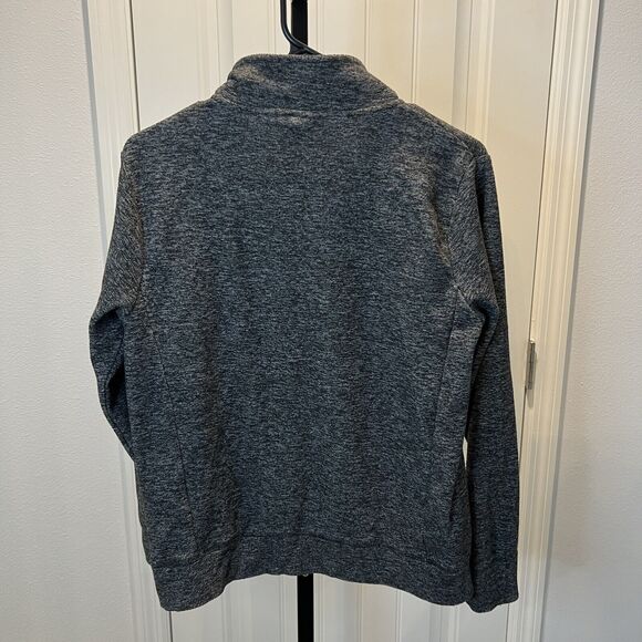 PUMA Collared Jacket Gray Youth 14-16 Long Sleeves Zipper Pockets - Picture 3 of 14